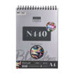 Picture of 200GSM A4 SPIRAL BLACK ACID FREE SKETCH PAD 40 PAGES